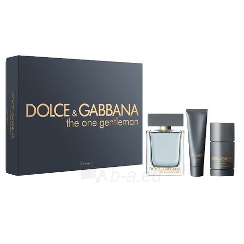 Tualetes ūdens Dolce & Gabbana The One Gentleman EDT 100ml (komplekts) paveikslėlis 1 iš 1