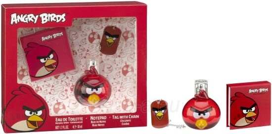 Tualetinis vanduo EP Line Angry Birds Red Bird EDT 50 ml (Rinkinys) paveikslėlis 1 iš 1