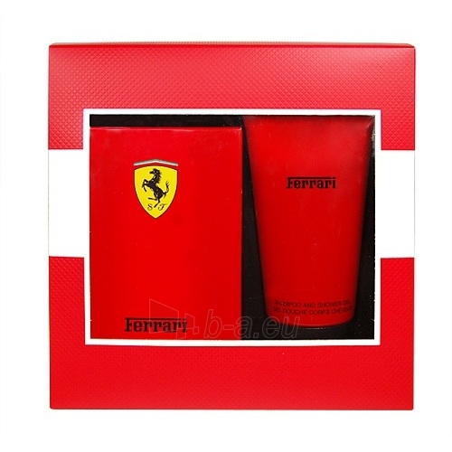 Ferrari Red EDT 125ml (set) paveikslėlis 1 iš 1