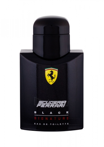 eau de toilette Ferrari Scuderia Ferrari Black Signature EDT 75ml paveikslėlis 1 iš 1