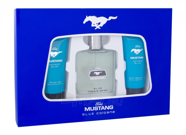 Tualetes ūdens Ford Mustang Mustang Blue Eau de Toilette 100ml (Rinkinys) paveikslėlis 1 iš 1