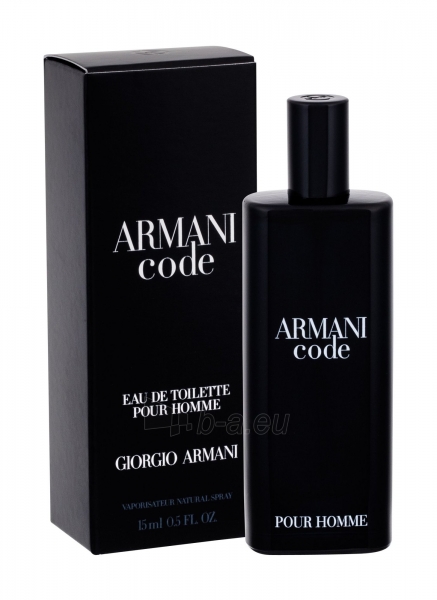 Tualetinis vanduo Giorgio Armani Armani Code Pour Homme Eau de Toilette 15ml paveikslėlis 2 iš 2