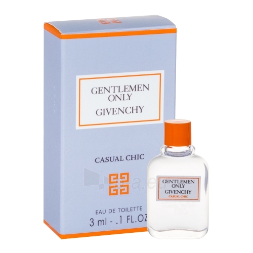 Tualetes ūdens Givenchy Gentlemen Only Casual Chic EDT 3ml paveikslėlis 1 iš 1