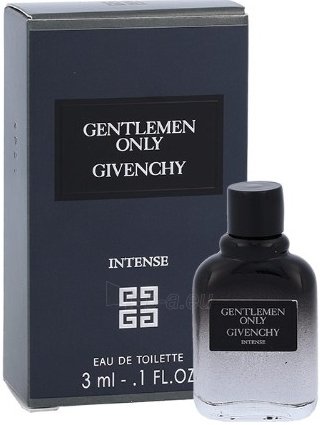 Tualetes ūdens Givenchy Gentlemen Only Intense miniatura EDT 3 ml paveikslėlis 1 iš 1
