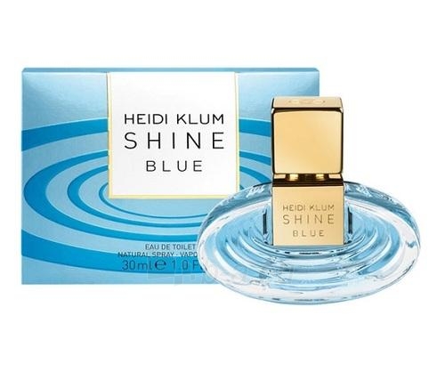 Tualetinis vanduo Heidi Klum Shine Blue EDT 50ml paveikslėlis 2 iš 2