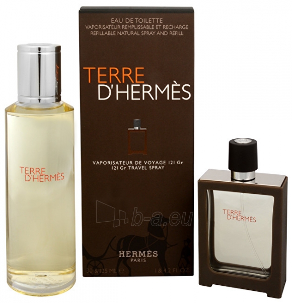 Tualetinis vanduo Hermes Terre D´ Hermes EDT 30 ml + EDT 125 ml (papildymas) (Rinkinys) paveikslėlis 1 iš 1