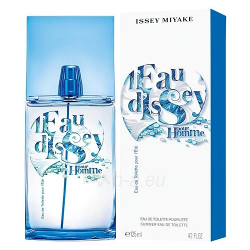 Tualetes ūdens Issey Miyake L`Eau d`Issey Pour Homme Summer 2015 EDT 125ml paveikslėlis 1 iš 1