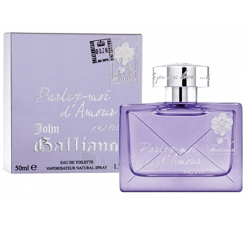 Perfumed water John Galliano Parlez-Moi d´Amour Encore EDT 80ml (tester) paveikslėlis 1 iš 1