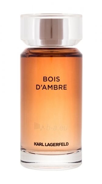 Tualetinis vanduo Karl Lagerfeld Les Parfums Matieres Bois dAmbre Eau de Toilette 100ml paveikslėlis 1 iš 1