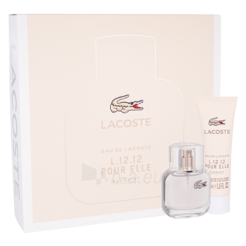 Perfumed water Lacoste Eau de Lacoste L.12.12 Elegant EDT 30ml (Set) paveikslėlis 1 iš 1
