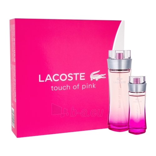 Perfumed water Lacoste Touch of Pink EDT 90ml (Set 3) paveikslėlis 1 iš 1