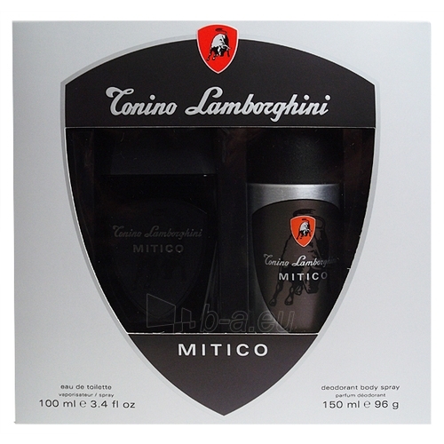 Lamborghini Mitico EDT 100ml (set) paveikslėlis 1 iš 1