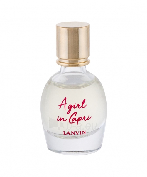 Perfumed water Lanvin A Girl in Capri Eau de Toilette 4,5ml paveikslėlis 1 iš 1