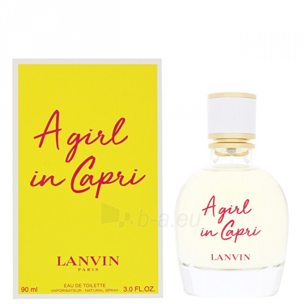Perfumed water Lanvin A Girl in Capri Eau de Toilette 90ml paveikslėlis 1 iš 1