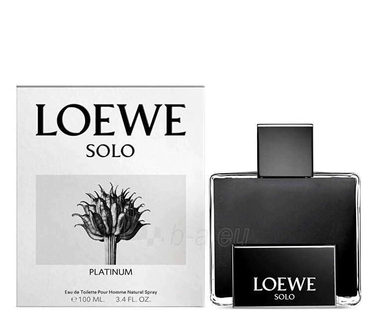 Tualetinis vanduo Loewe Solo Loewe Platinum EDT 50 ml paveikslėlis 2 iš 2