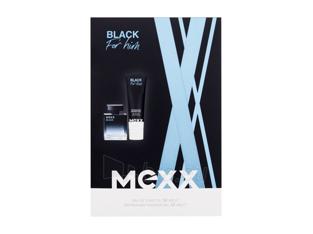 Mexx Black EDT 30ml (set) paveikslėlis 1 iš 1