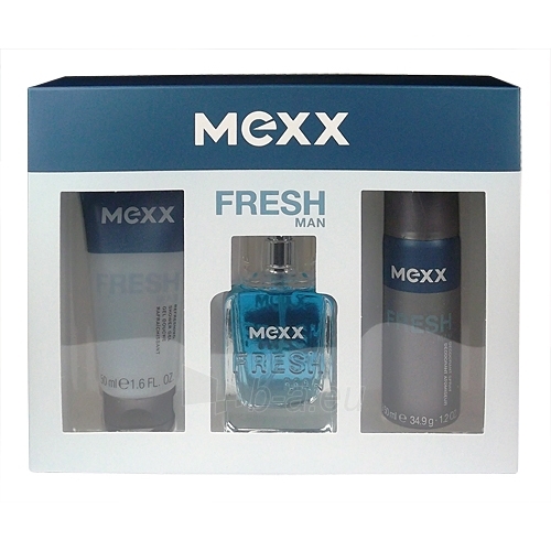 Tualetinis vanduo Mexx Fresh Man EDT 30ml (rinkinys) paveikslėlis 1 iš 1