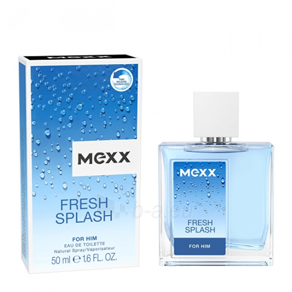 Tualetinis vanduo Mexx Fresh Splash Man - EDT - 50 ml paveikslėlis 1 iš 1