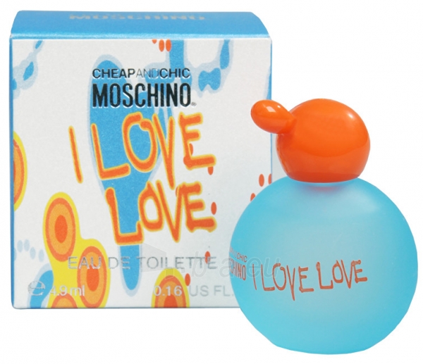 Tualetes ūdens Moschino Cheap & Chic I Love Love miniature 4.9 ml EDT paveikslėlis 1 iš 1