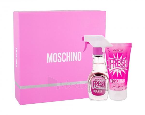 Tualetinis vanduo Moschino Fresh Couture Pink Eau de Toilette 30ml (Rinkinys 3) paveikslėlis 1 iš 1