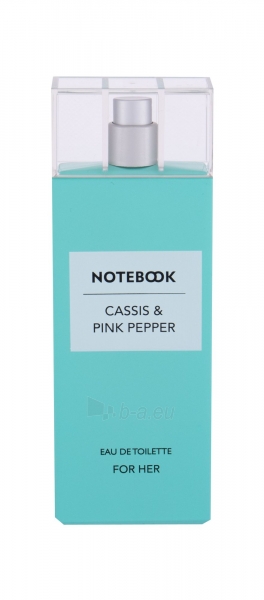 Tualetinis vanduo Notebook Fragrances Cassis & Pink Pepper EDT 100ml paveikslėlis 1 iš 1