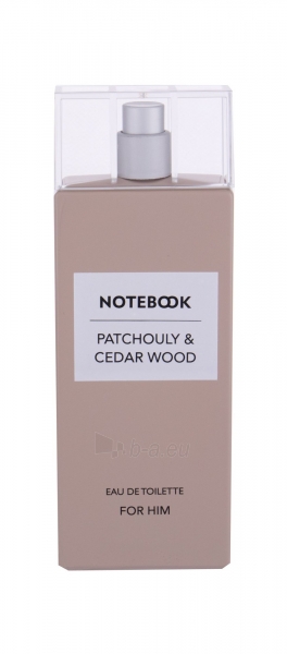 Tualetinis vanduo Notebook Fragrances Patchouly & Cedar Wood EDT 100ml paveikslėlis 1 iš 1