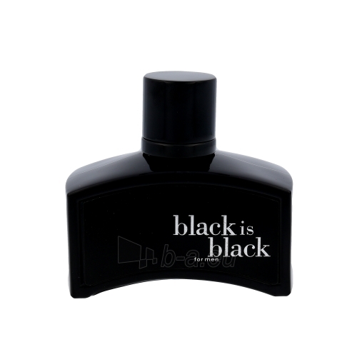 Tualetinis vanduo Nuparfums Black is Black EDT 100ml paveikslėlis 1 iš 2