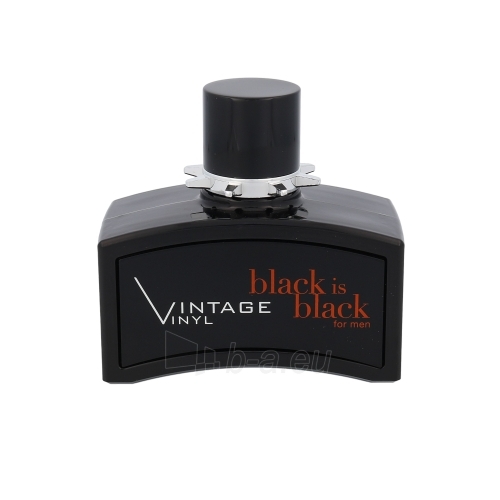 Tualetes ūdens Nuparfums Black is Black Vintage Vinyl EDT 100ml paveikslėlis 1 iš 1