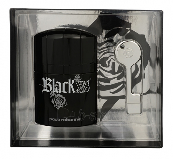 Tualetinis vanduo Paco Rabanne Black XS Pour Homme EDT 50 ml + atminties kortelė 512 MB (Rinkinys) paveikslėlis 1 iš 1