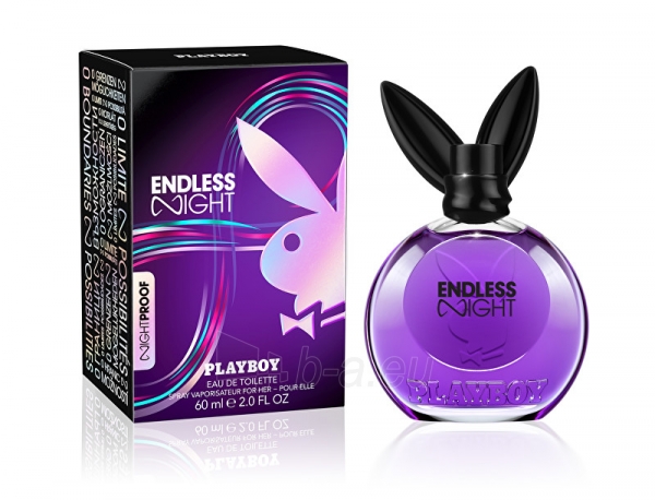Perfumed water Playboy Endless Night EDT 60ml paveikslėlis 1 iš 2