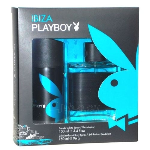 Playboy Ibiza EDT 100ml (set) paveikslėlis 1 iš 1