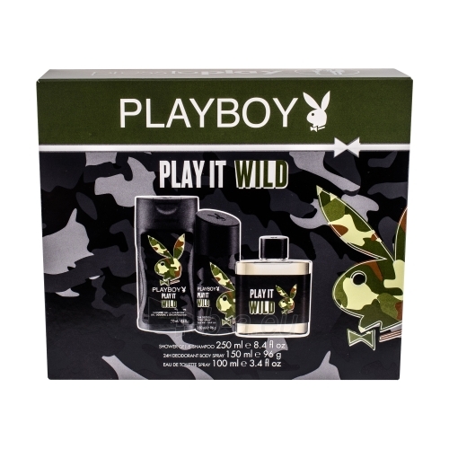 Tualetinis vanduo Playboy Play It Wild EDT 100ml (Rinkinys 2) paveikslėlis 1 iš 1