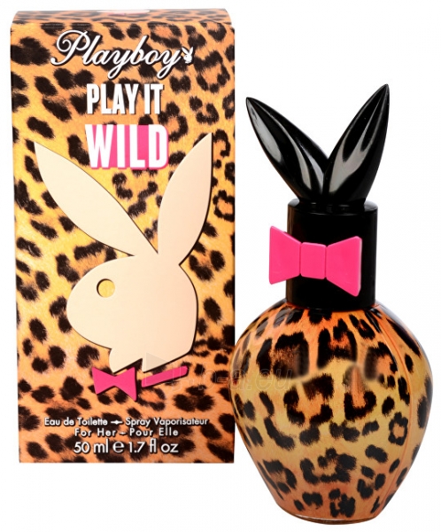 Perfumed water Playboy Play It Wild For Her EDT 50 ml paveikslėlis 1 iš 1
