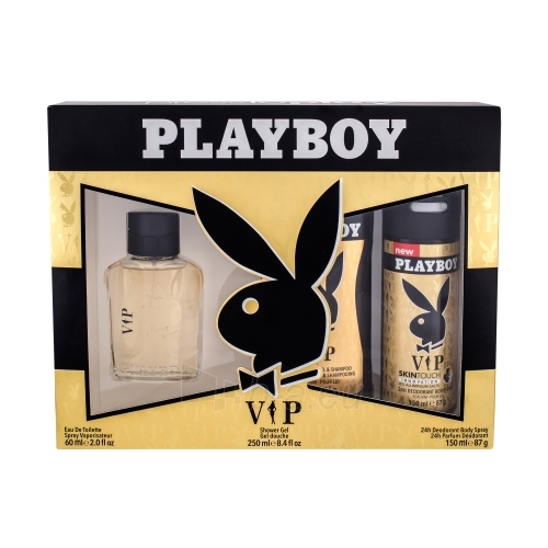eau de toilette Playboy VIP EDT 60ml (Rinkinys 2) paveikslėlis 1 iš 1