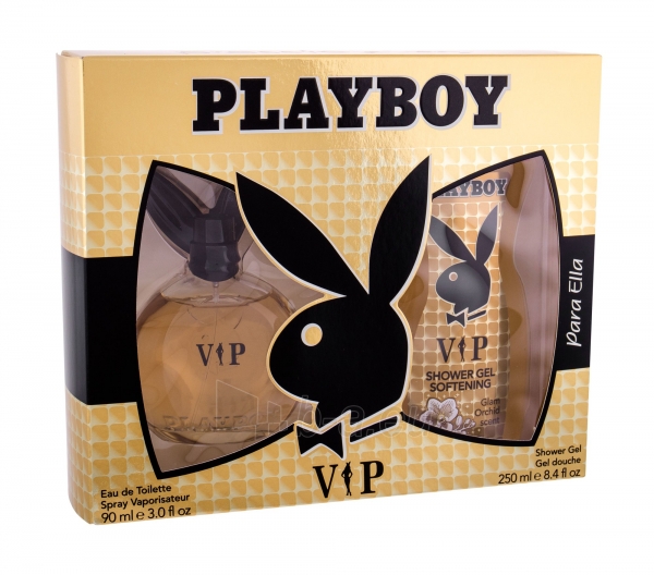 Tualetinis vanduo Playboy VIP For Her Eau de Toilette 90ml (Rinkinys) paveikslėlis 1 iš 1