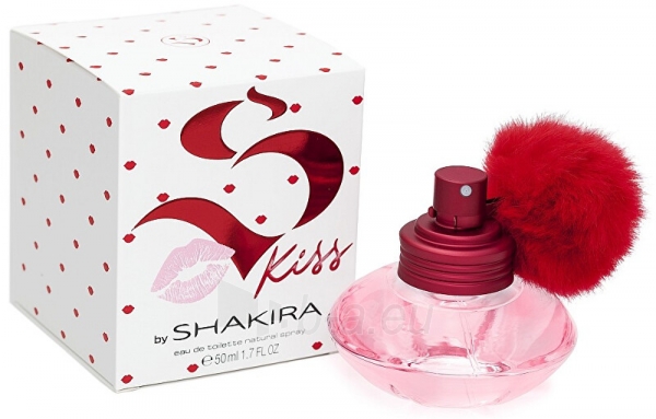 Perfumed water Shakira S Kiss EDT 50 ml paveikslėlis 1 iš 1
