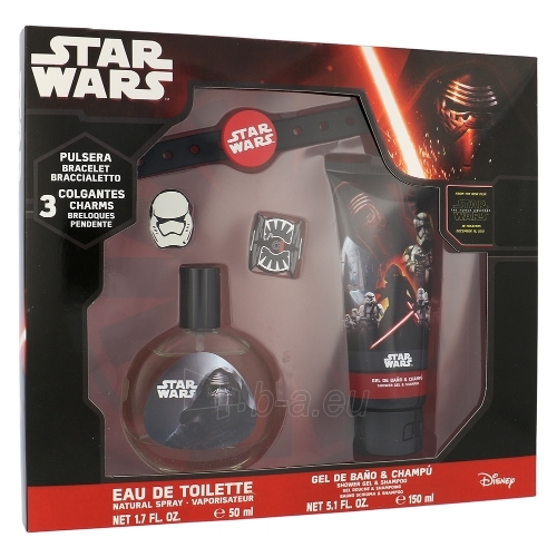 Tualetinis vanduo Star Wars Star Wars EDT 50 ml + shower gel 150 ml + bracelet (Set) paveikslėlis 1 iš 1