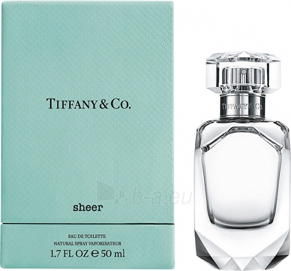 Perfumed water Tiffany & Co. Tiffany & Co. Sheer EDT 30 ml paveikslėlis 1 iš 2