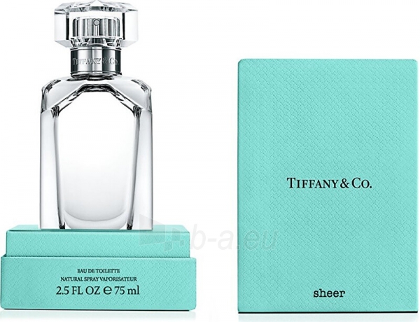 Perfumed water Tiffany & Co. Tiffany & Co. Sheer EDT 30 ml paveikslėlis 2 iš 2