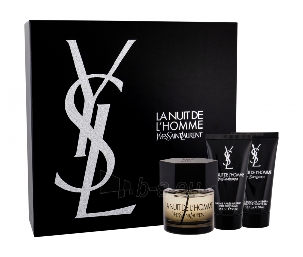 Yves Saint Laurent La Nuit De L Homme EDT 60ml (set) paveikslėlis 1 iš 1
