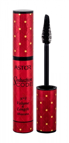Tušas akims Astor Seduction Codes No3 Volume & Length Mascara Cosmetic 10,5ml paveikslėlis 1 iš 2