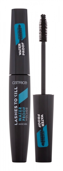 Catrice Lashes To Kill Waterproof Volume Mascara Cosmetic 10ml Black paveikslėlis 2 iš 2