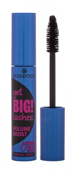 Essence Get Big! Lashes Volume Boost Waterproof Mascara Cosmetic 12ml Black paveikslėlis 2 iš 2