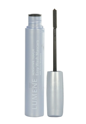 Lumene Sensitive Touch Easy Wash Mascara Cosmetic 7ml 1 Deep Black paveikslėlis 1 iš 1