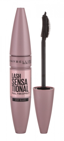 Maybelline Lash Sensational Mascara Cosmetic 9,5ml Black paveikslėlis 1 iš 2