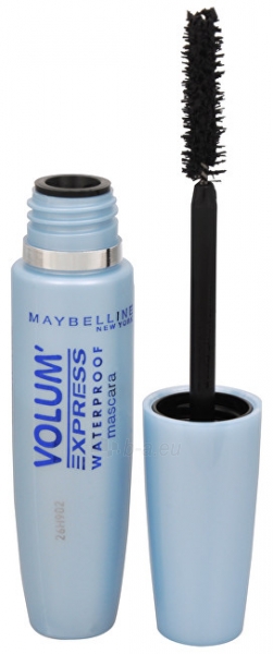 Tušas akims Maybelline Waterproof Mascara for instant volume Volum Express 8.5 ml Black paveikslėlis 1 iš 1