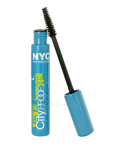 Tušas akims NYC New York Color City Proof 24 HR Waterproof Mascara Cosmetic 8ml null paveikslėlis 1 iš 1