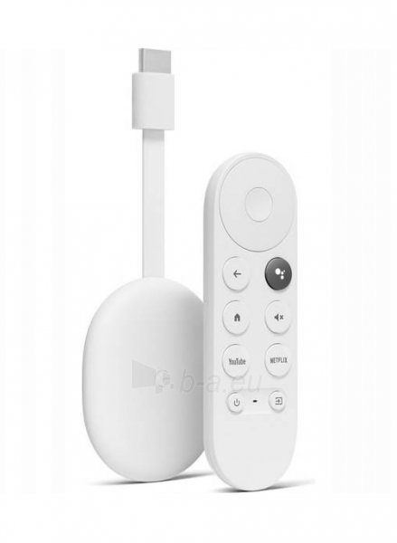 Tv modulis Google Chromecast HD with Google TV paveikslėlis 1 iš 9