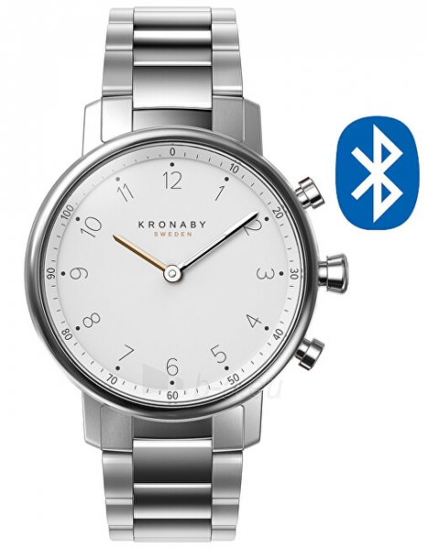 Unisex laikrodis Kronaby Connected waterproof watch Nord A1000-0710 paveikslėlis 8 iš 8