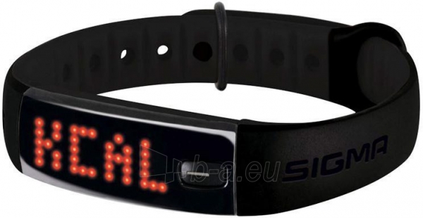 Unisex laikrodis Sigma Fitness Bracelet Black Activo paveikslėlis 1 iš 8